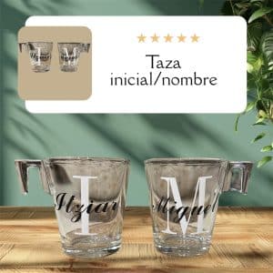 Taza Café Inicial Más Nombre