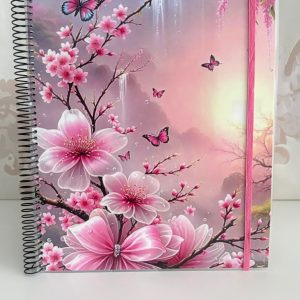 Carpeta Revistas Flor y Mariposas