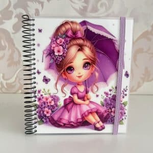 Carpeta Muñeca Lila